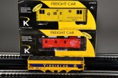(3) K-LINE FREIGHT CARSIncludi