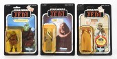 3 KENNER STAR WARS ROTJ 77 BAC