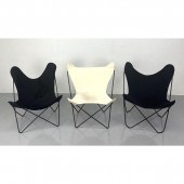 3 Knoll Hardoy Iron butterfly