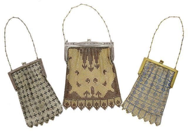 (3) LADIES VINTAGE ART DECO