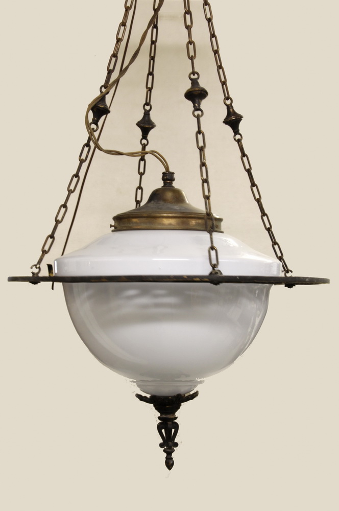 (3) LARGE BANK CEILING LIGHT