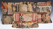 (3) LARGE DECORATIVE KILIM-FRO