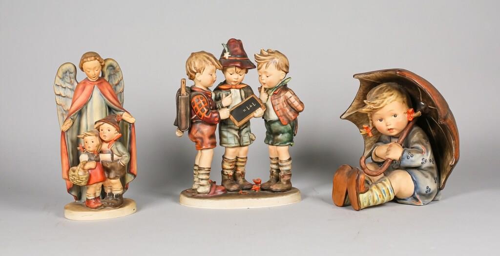 3 LARGE HUMMEL FIGURINES3 large