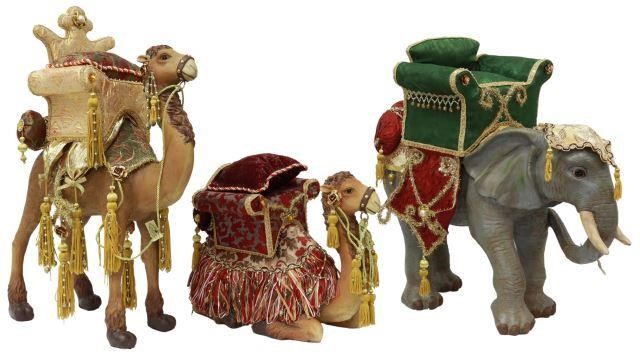 (3) LARGE MARK ROBERTS NATIVITY