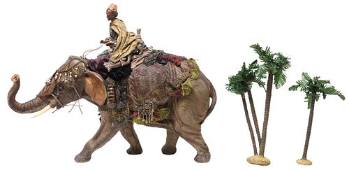 (3) LARGE NEAPOLITAN-STYLE NATIVITY
