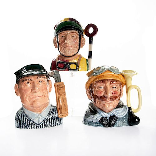 3 LARGE ROYAL DOULTON CERAMIC