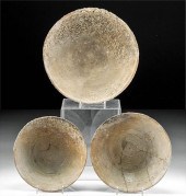3 LATE BYZANTINE POTTERY SGRAF