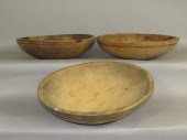 3 LATHE TURNED WOOD KITCHEN BO