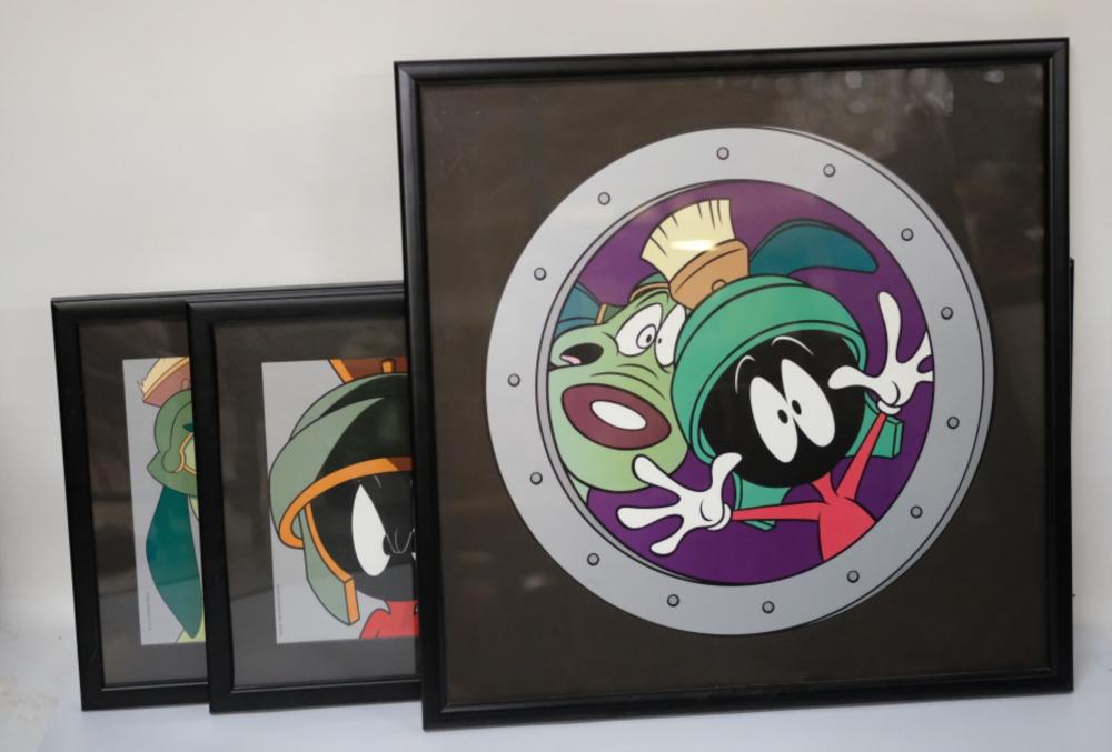 3 L.E. WARNER BROS. LITHOGRAPHS