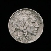 3 LEGGED BUFFALO NICKEL1937-D