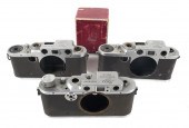 (3) LEICA LEITZ D.R.P. CAMERA