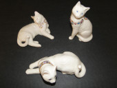 3 LENOX CATS<br>3 Cats - with