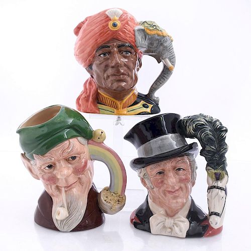 3 LG ROYAL DOULTON CHARACTER