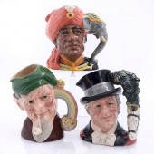 3 LG ROYAL DOULTON CHARACTER J