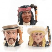 3 LG ROYAL DOULTON CHARACTER J