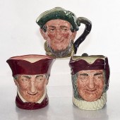 3 LG ROYAL DOULTON EARLY CHARA