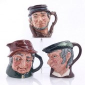 3 LG ROYAL DOULTON FOLKLORE CH