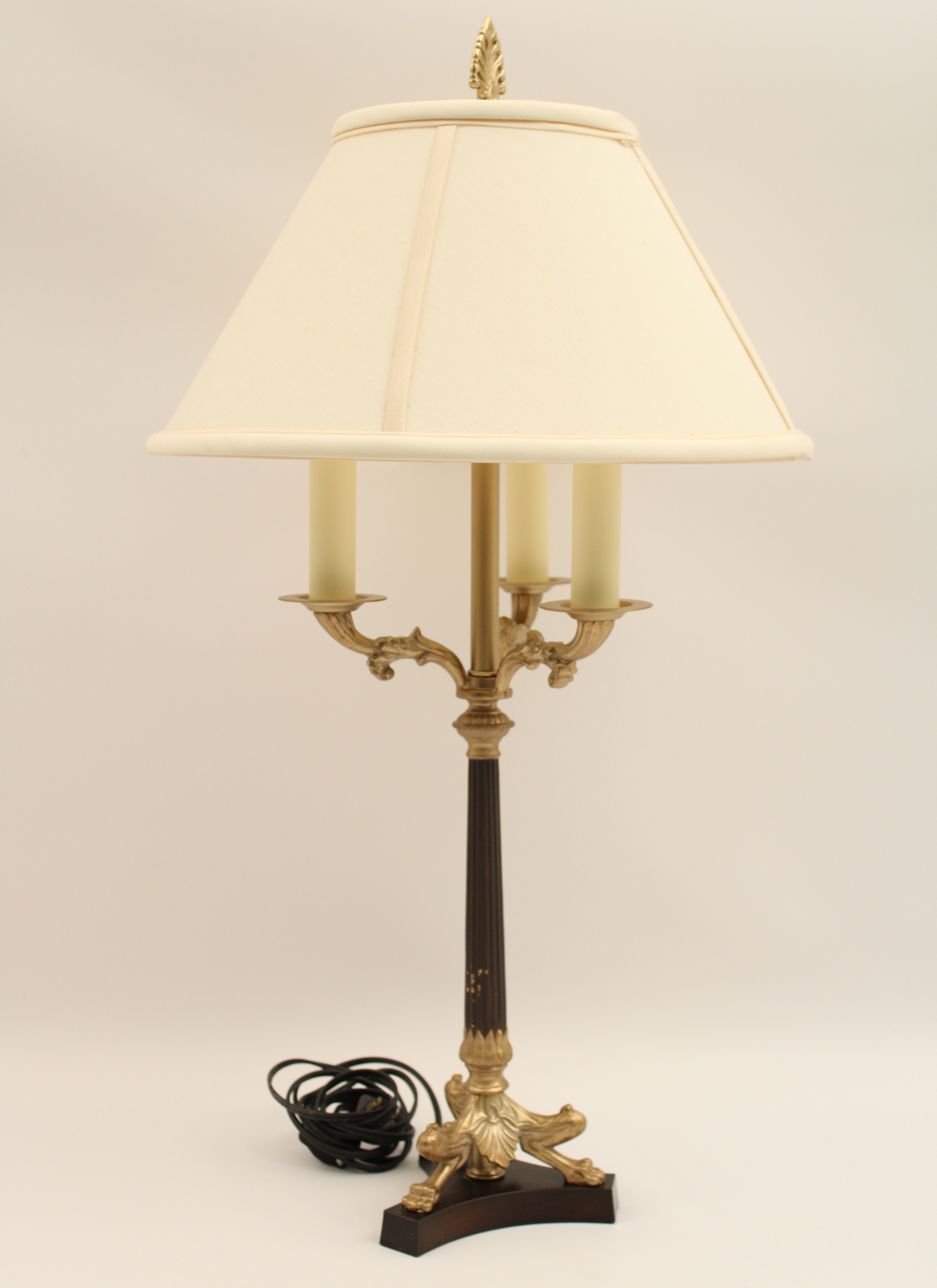 3 LIGHT EMPIRE STYLE CANDELABRA 3