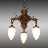 3 LIGHT GOTHIC VICTORIAN DORE