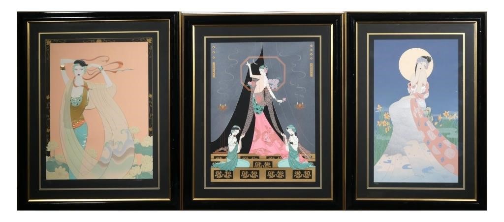 (3) LILLIAN SHAO, SERIGRAPHSThree