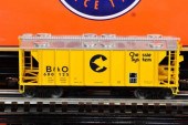 (3) LIONEL CHESSIE HOPPER CARS