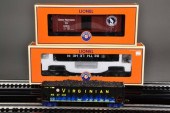(3) LIONEL FREIGHT CARS - MISC
