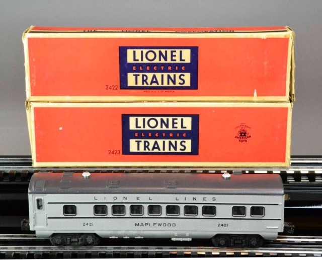 (3) Lionel Passenger Car Set With
