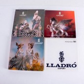 3 LLADRO CATALOGUE BOOKSOver a