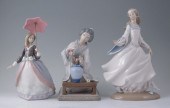 3 LLADRO FIGURINES: To include