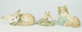 (3) LLADRO / NAO ANIMAL FIGURA