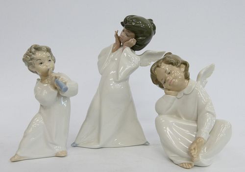 3 LLADRO PORCELAIN FIGURAL GROUP3