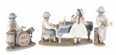(3) Lladro porcelain Jazz Band
