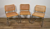 3 MARCEL BREUER STYLE CESCA CH