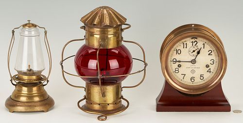 3 MARITIME ITEMS, ANSONIA