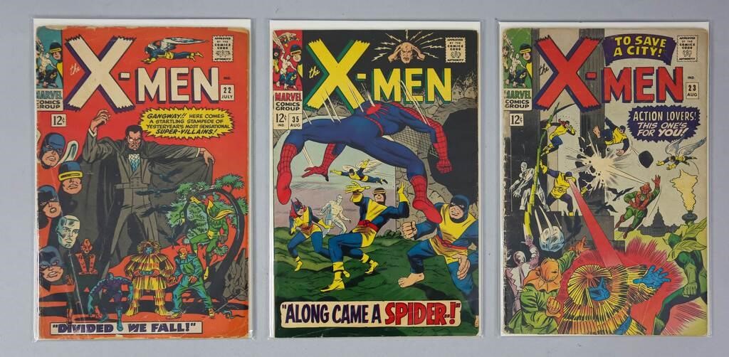3 MARVEL COMICS GROUP X-MEN 1ST