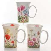 3 MCINTOSH FINE BONE CHINA TEA