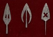 (3) MEDIEVAL HAND-FORGED IRON