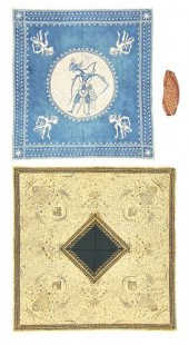 3 MEN'S BATIK HEAD COVERINGS,