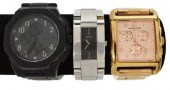 (3) MEN'S FASHION WATCHES, GUC
