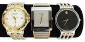 (3) MEN'S FASHION WATCHES, MOV