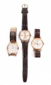 (3) Mens wristwatches to inclu