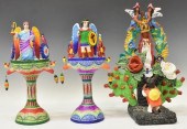 (3) MEXICAN FOLK ART CERAMIC C