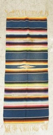 3) MEXICAN SERAPE TABLE RUNNER