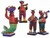 (3) MEXICO PAINTED DIABLO MUSI