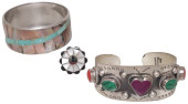 (3) MEXICO STERLING SILVER BRA