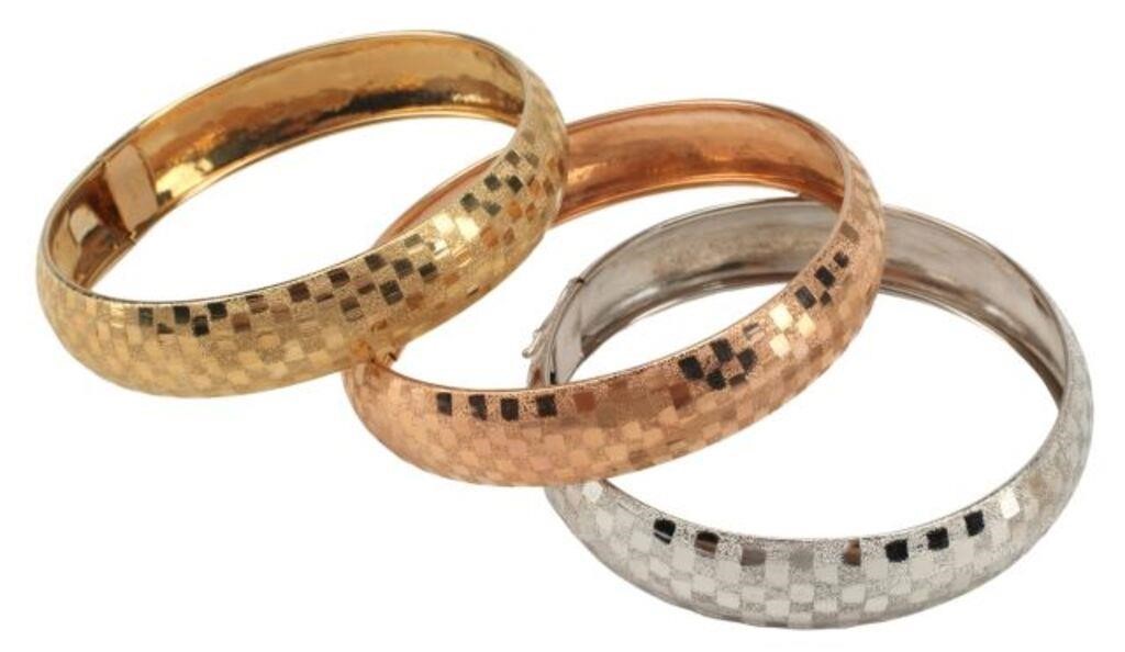 (3) MICHAEL ANTHONY 14KT GOLD