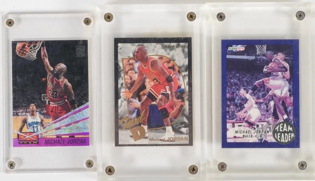 (3) MICHAEL JORDAN BASKETBALL