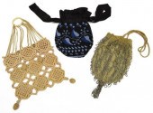 (3) MICRO BEADED & CROCHET RET