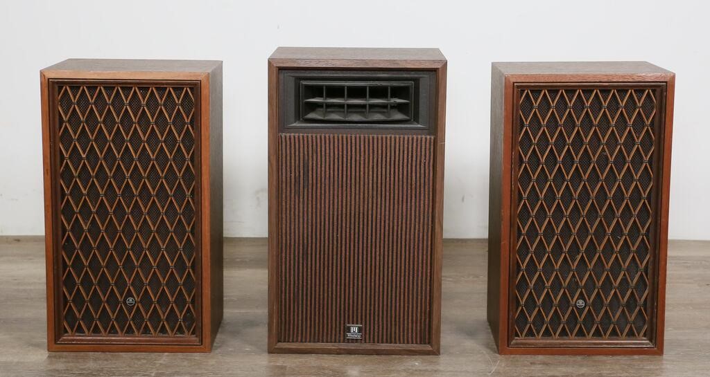 3 MID CENTURY BOOKCASE SPEAKERS3