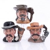 3 MID SIZE ROYAL DOULTON CHARA